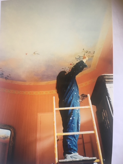 Ciel Peint chambre 40m2 - Versailles