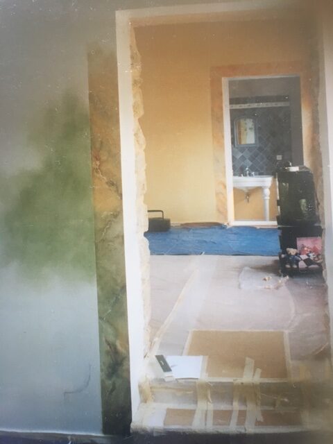 Faux marbre - Ancien cloitre Courthezon