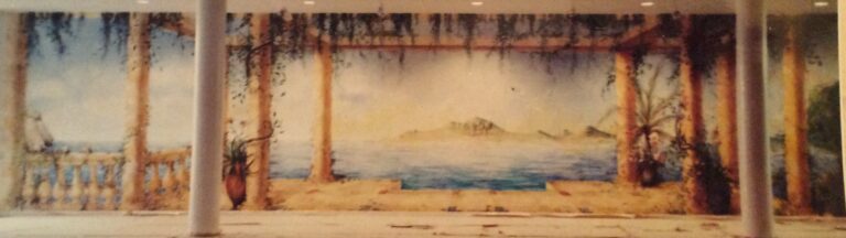 Fresque murale intérieure - S = 40 m2 Maison de Maitre Boulogne Billancourt