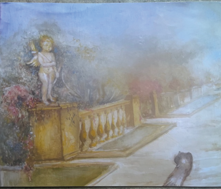 Fresque murale - Rapalano Thermes - Sienne (Italie) - Magali LE DOZE