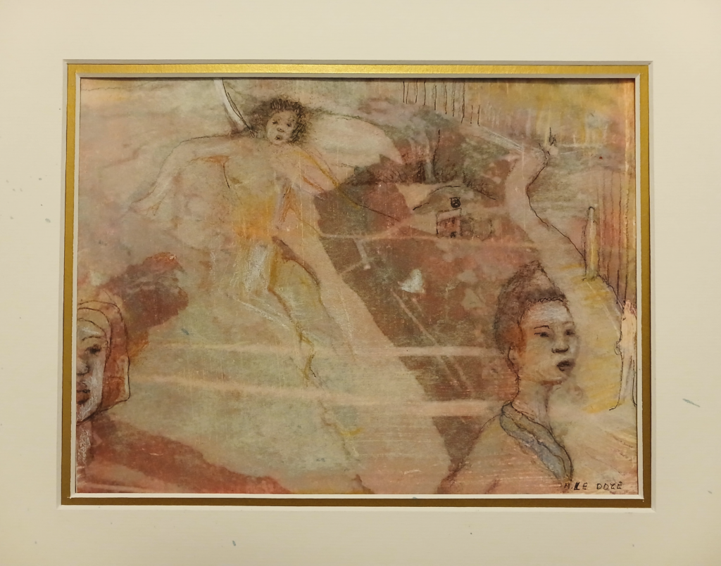 Le Sabre - 18x24 - Pastel - 2023 - Magali LE DOZE