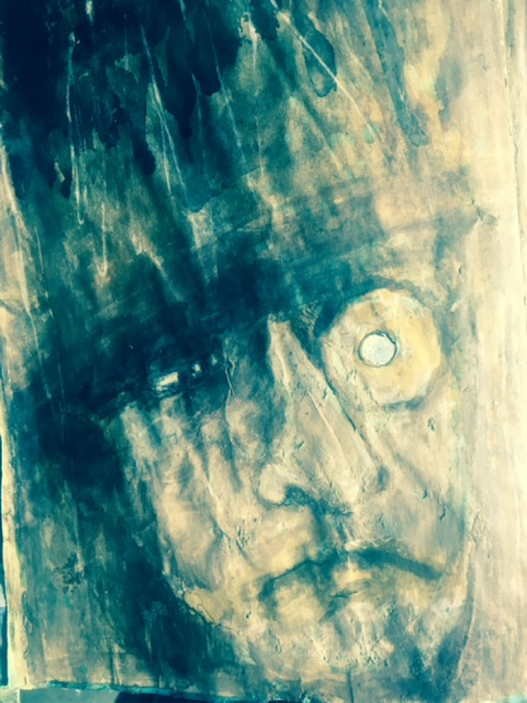 Monsieur - 17x27 - Encre - Magali LE DOZE