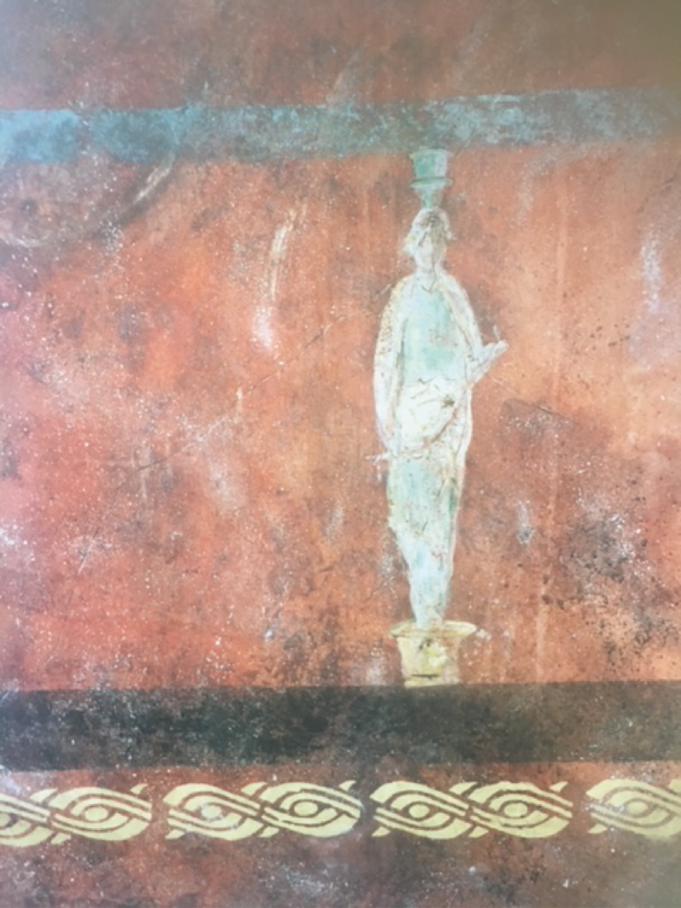 Panneau décoratif façon Pompéi - Magali LE DOZE