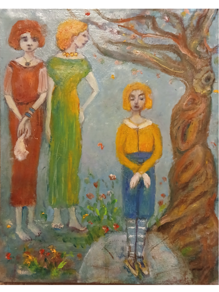 Photo de famille - Huile - 2026 - Magali LE DOZE