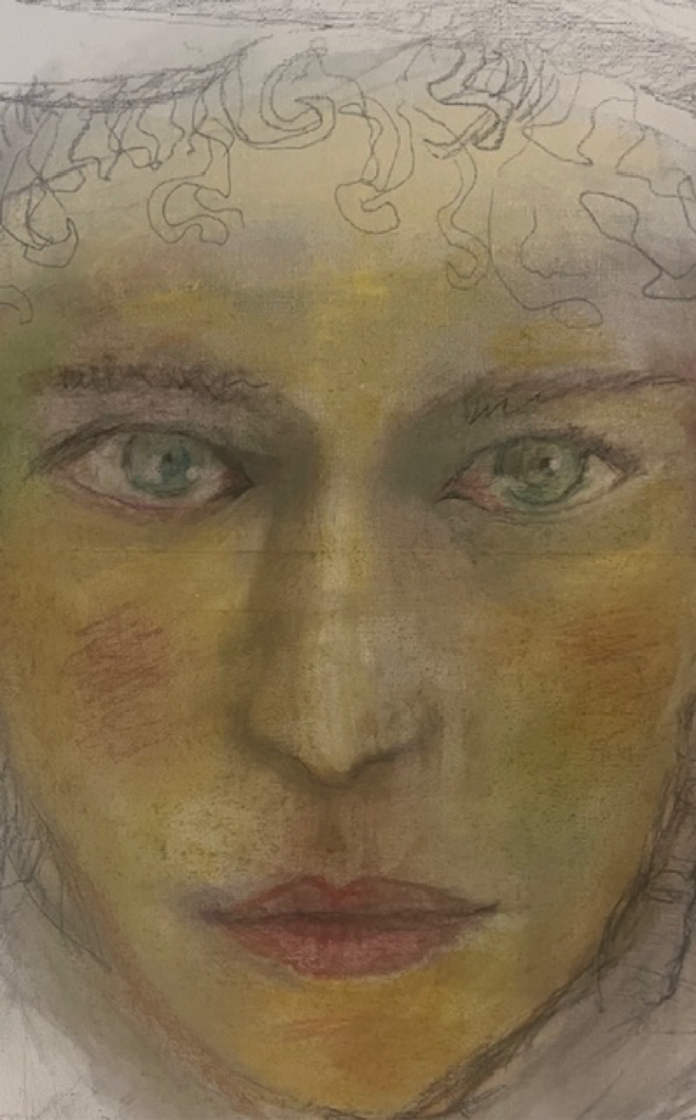 Portrait pastel - 2025 - Magali LE DOZE