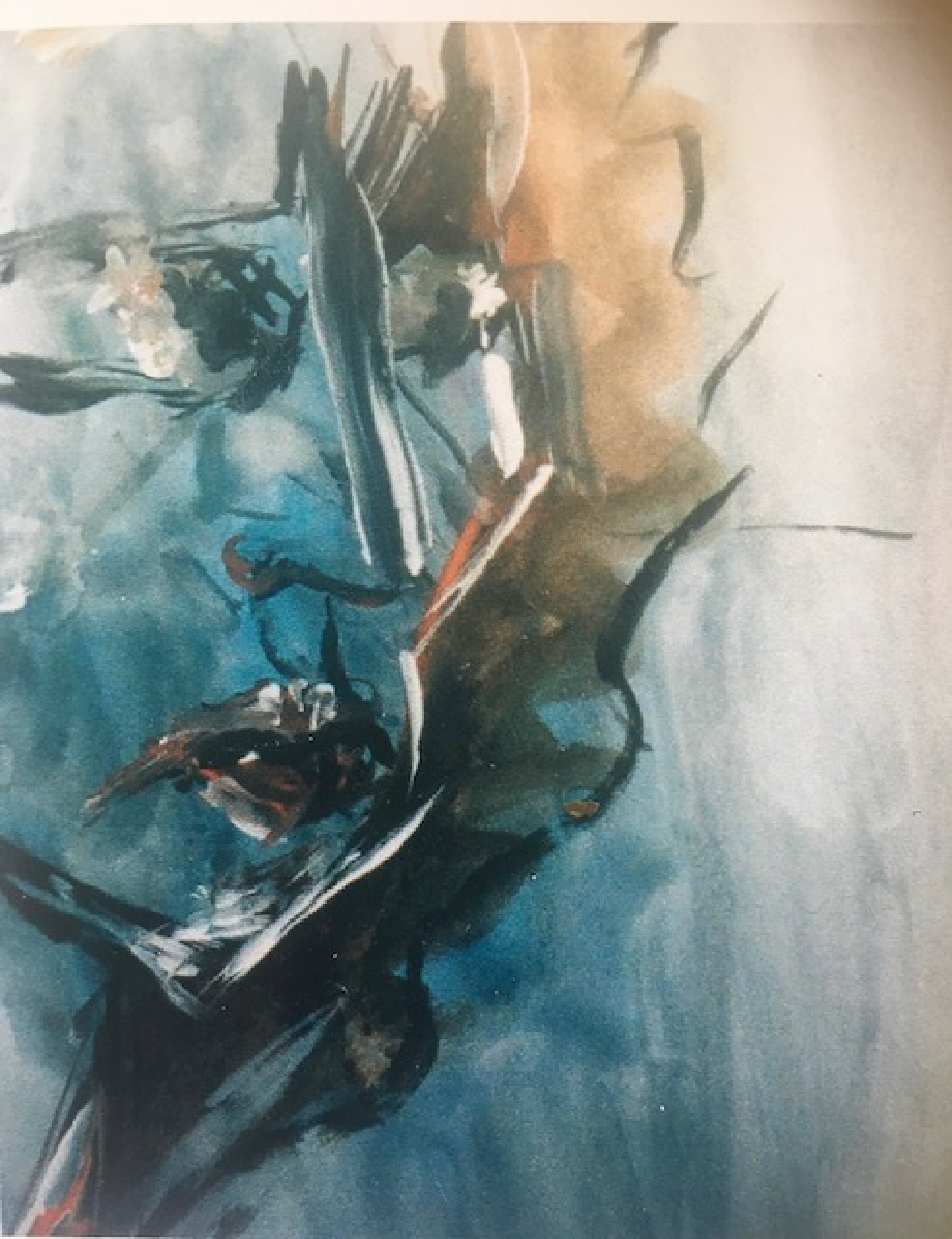 Sans-titre 1 - 40x50 - gouache - Magali LE DOZE