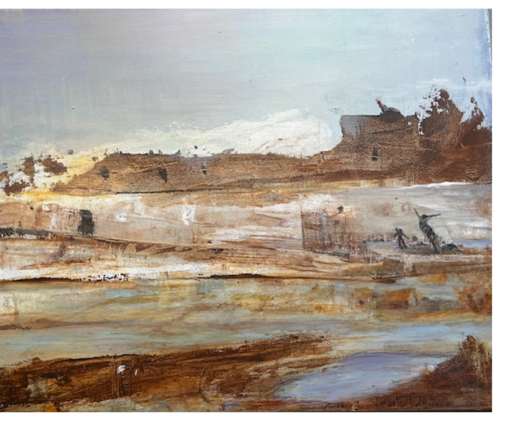 Sans-titre 4 - 50x40 - Huile sur toile - Magali LE DOZE