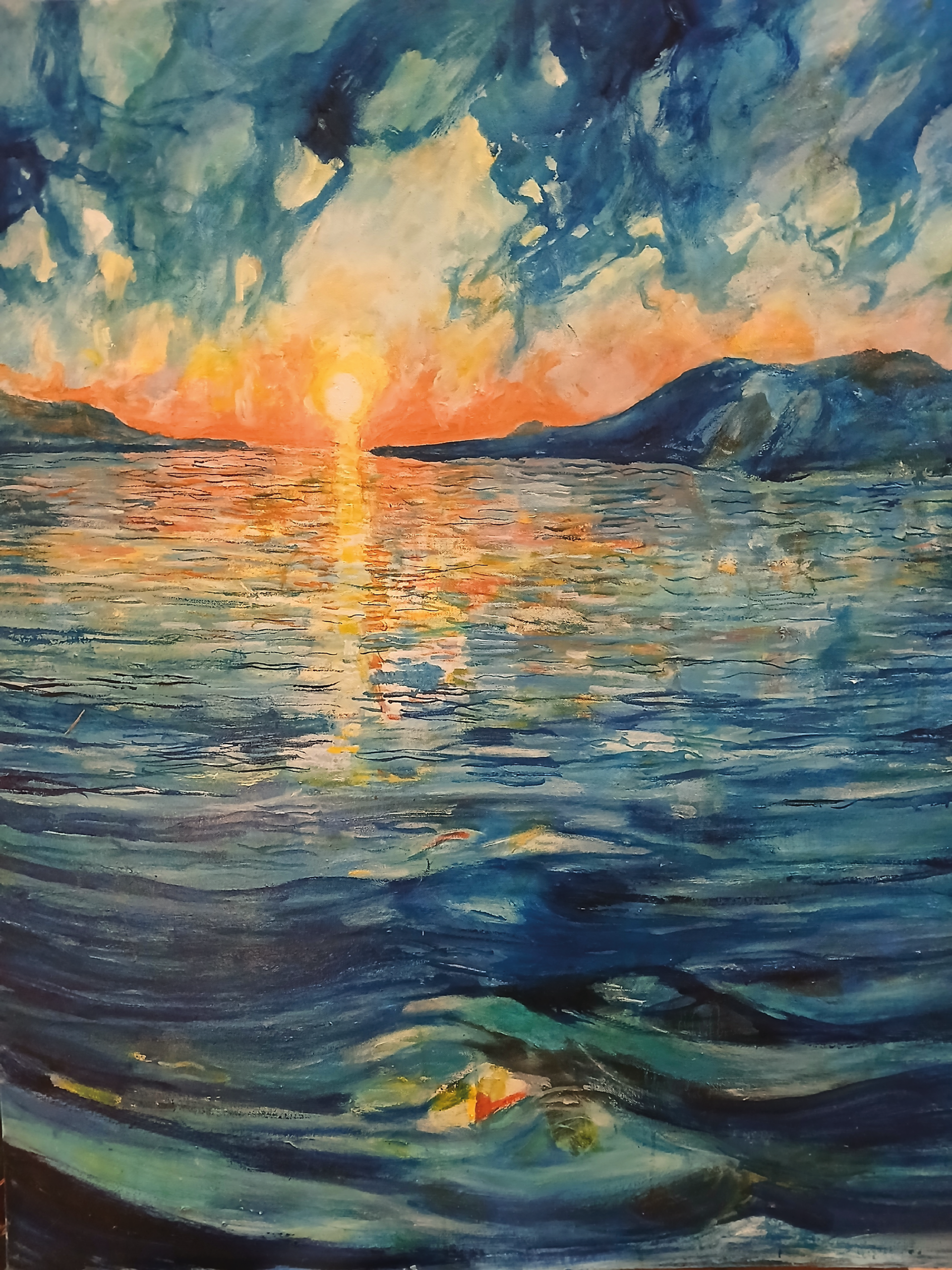 Sans titre 4 - Huile - 2025 - Nijazi HASHANI