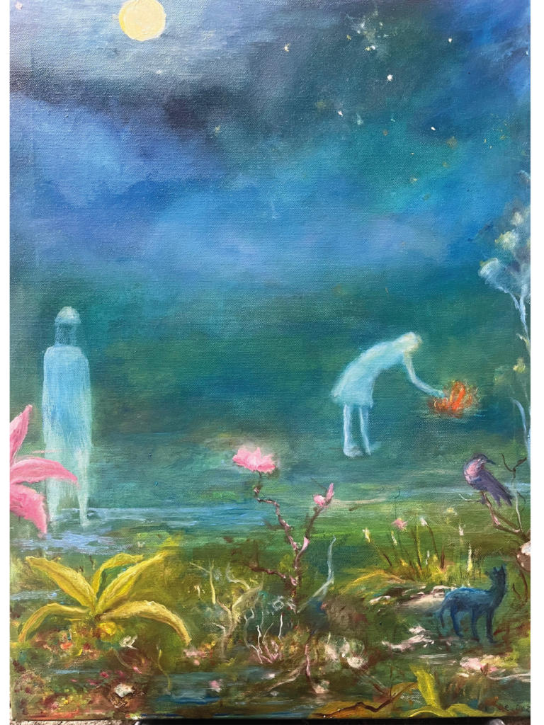 Sans-titre 6 - 60x46 - Huile - 2025 - Magali LE DOZE