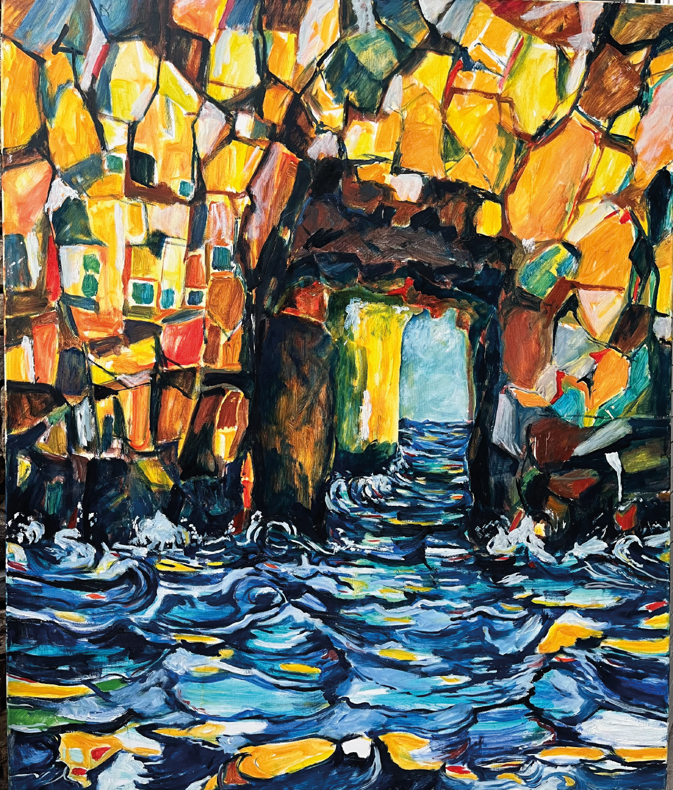 Sans titre 9 - 120x100 - Huile - 2018 - Nijazi HASHANI