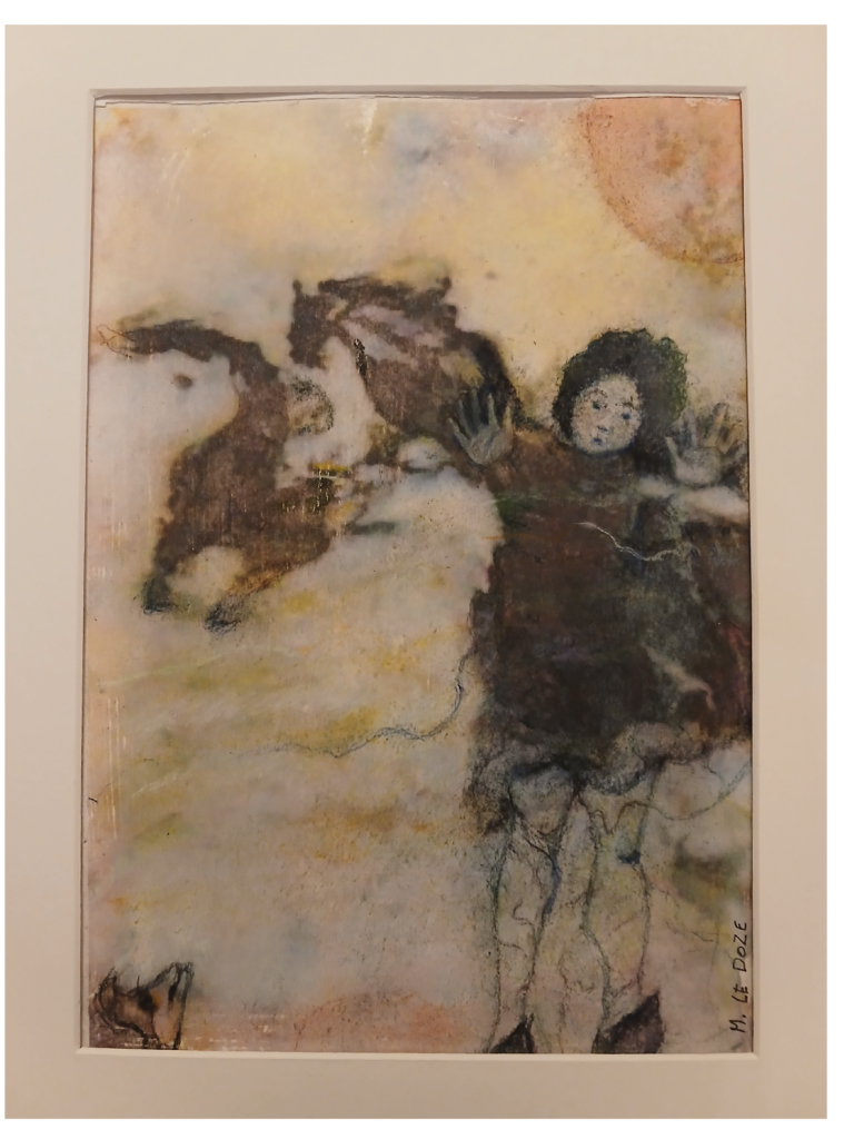 Sens interdit - 29x20 - Pastel - 2023 - Magali LE DOZE