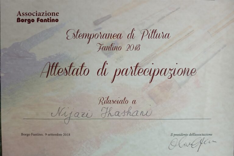 2018 – Incontro con la Cultura Albanese – Santa Séverina / Calabre / Italie