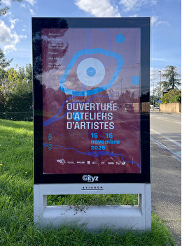 Affiche.Ouverture des ateliers d'artistes - MLD ET NH