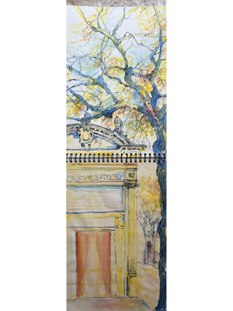 Avignon 1 - Aquarelle - Nijazi HASHANI