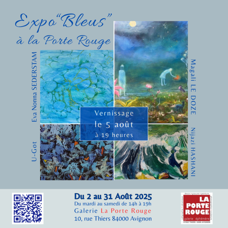 Expo Bleu à la Porte Rouge