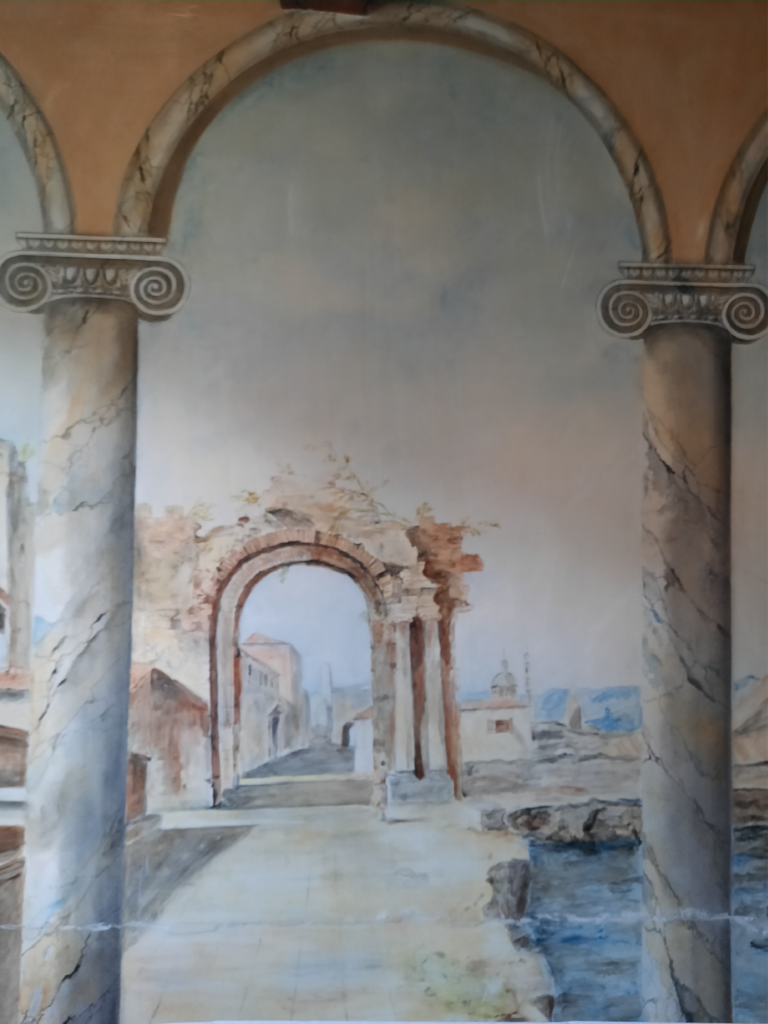 Détail Trompe l'oeil - Valenton - Huile - Nijazi HASHANI