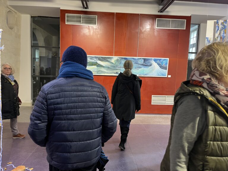 Exposition au Cloître Saint Louis - Magali Le DozeI