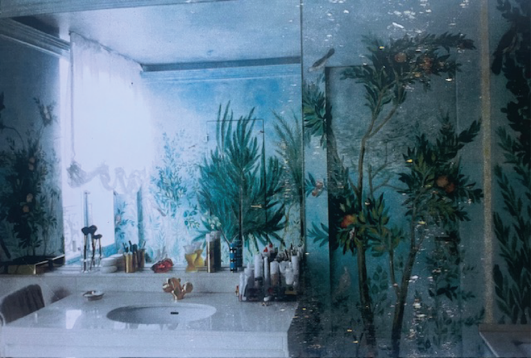 Neuilly sur Seine - Salle de bains du metteur en scène Henri Verneuil - Fresque murale - Nijazi HASHANI