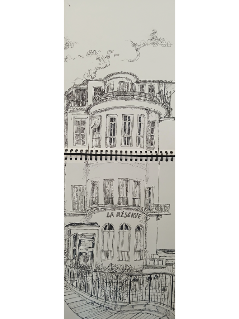 Nice - La Réserve - Dessin - 2023 - Nijazi HASHANI