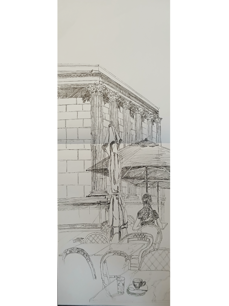 Nîmes - Dessin - 2024 - Nijazi HASHANI