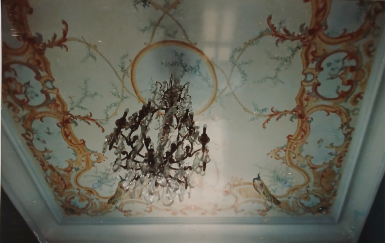Plafond peint - 800x600 - Huile - Nijazi HASHANI