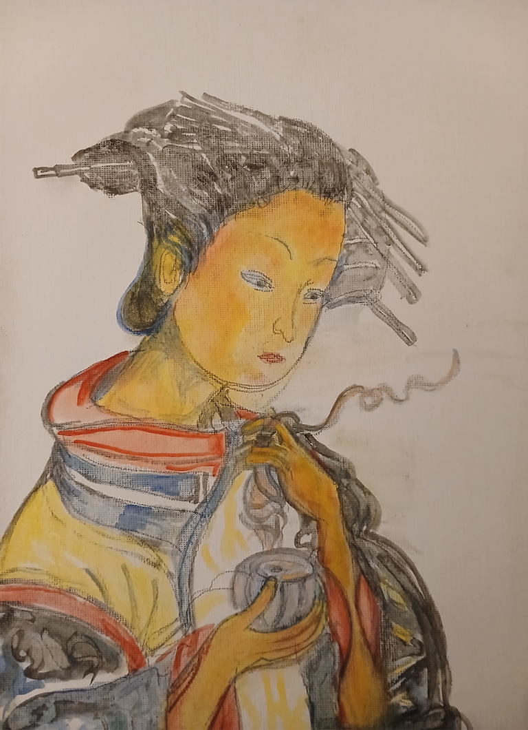 Sans-titre 10 - Aquarelle - 2025 - Nijazi HASHANI