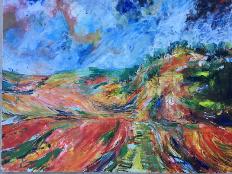 Sans-titre 12 - Huile - 2017 - Nijazi HASHANI