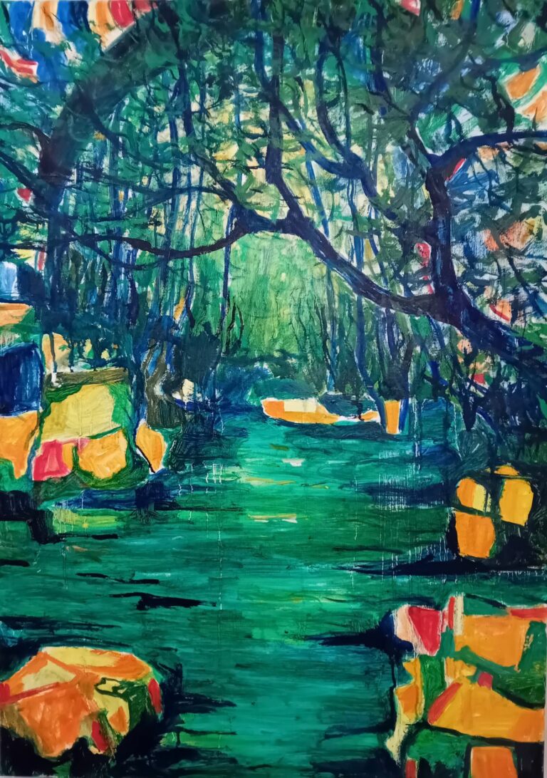 Sans-titre 20 - Huile - Nijazi HASHANI