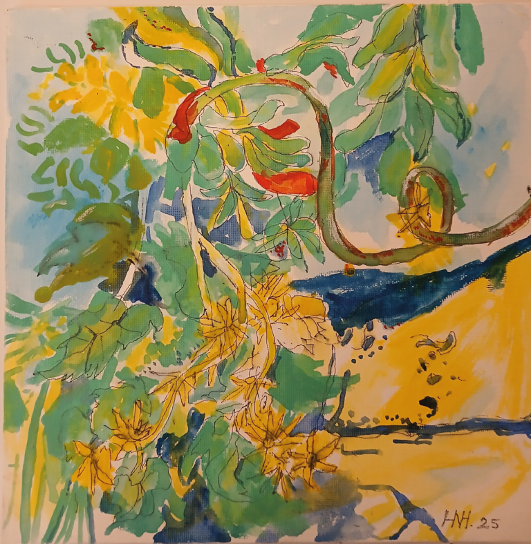 Sans-titre 3 - Aquarelle - 2025 - Nijazi HASHANI