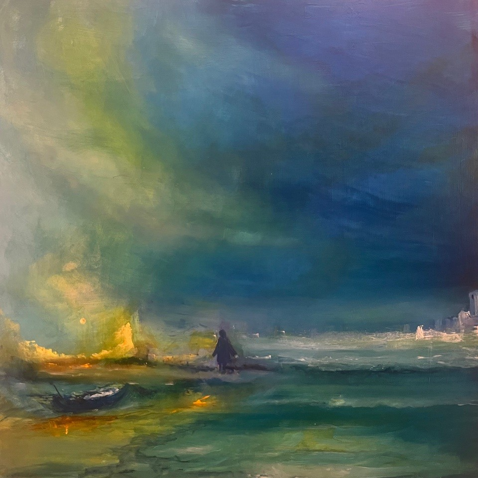 Magali Le Doze - Huile - 80x80 - 2026